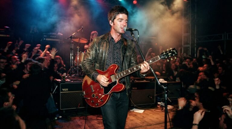 Noel Gallagher Guitar: The Complete Guide to His Iconic Sound, Gear, and Playing Style