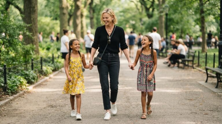 charlize theron kids