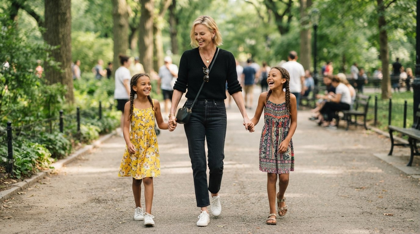 charlize theron kids
