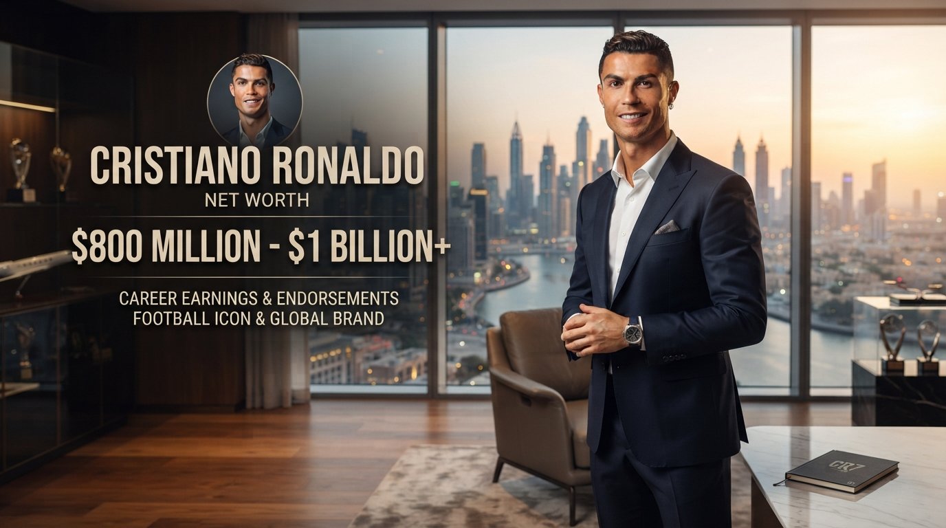 Cristiano Ronaldo net worth