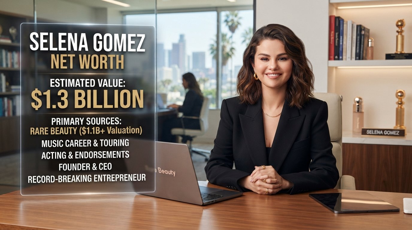 selena gomez net worth